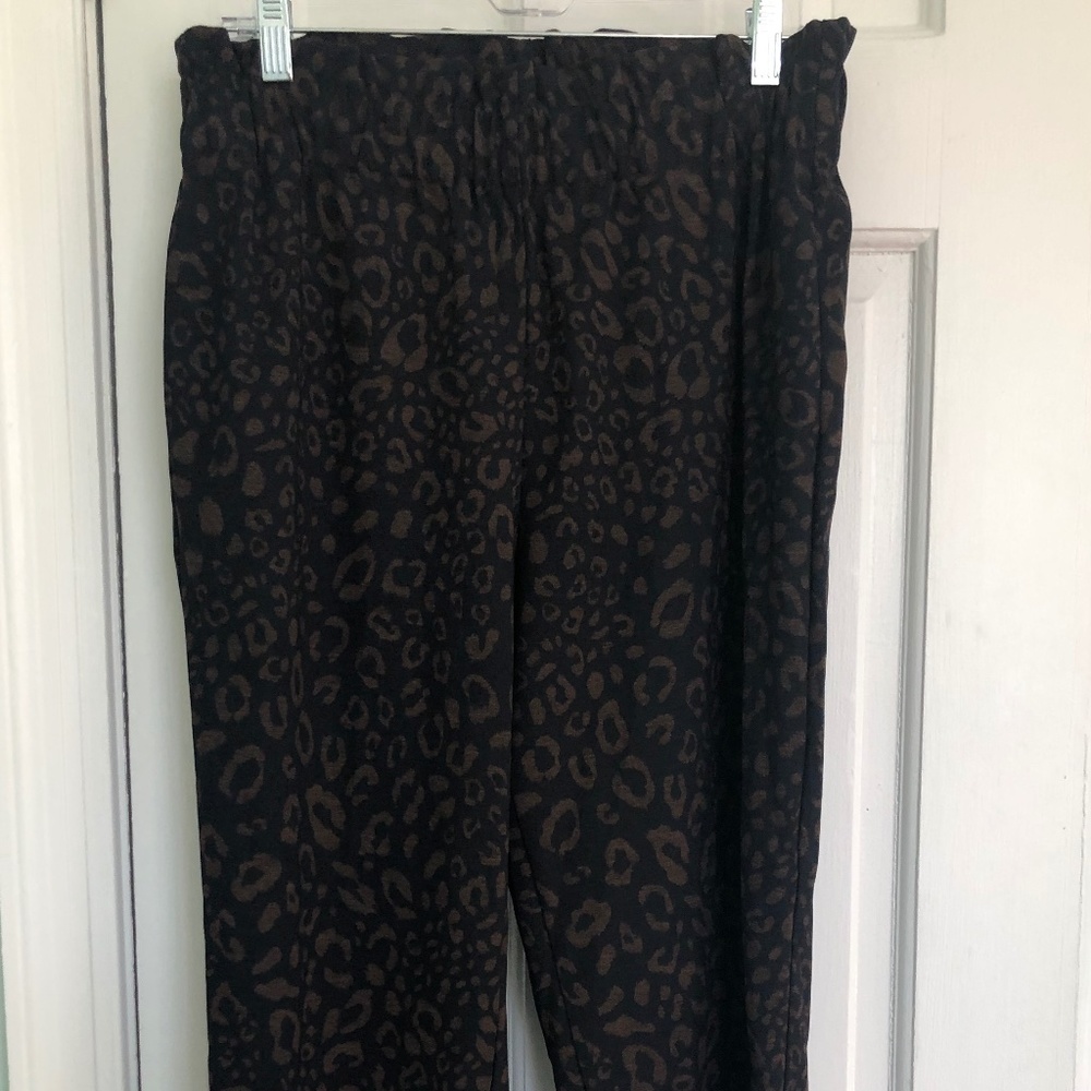 Ann Taylor Animal Print Dress Pants